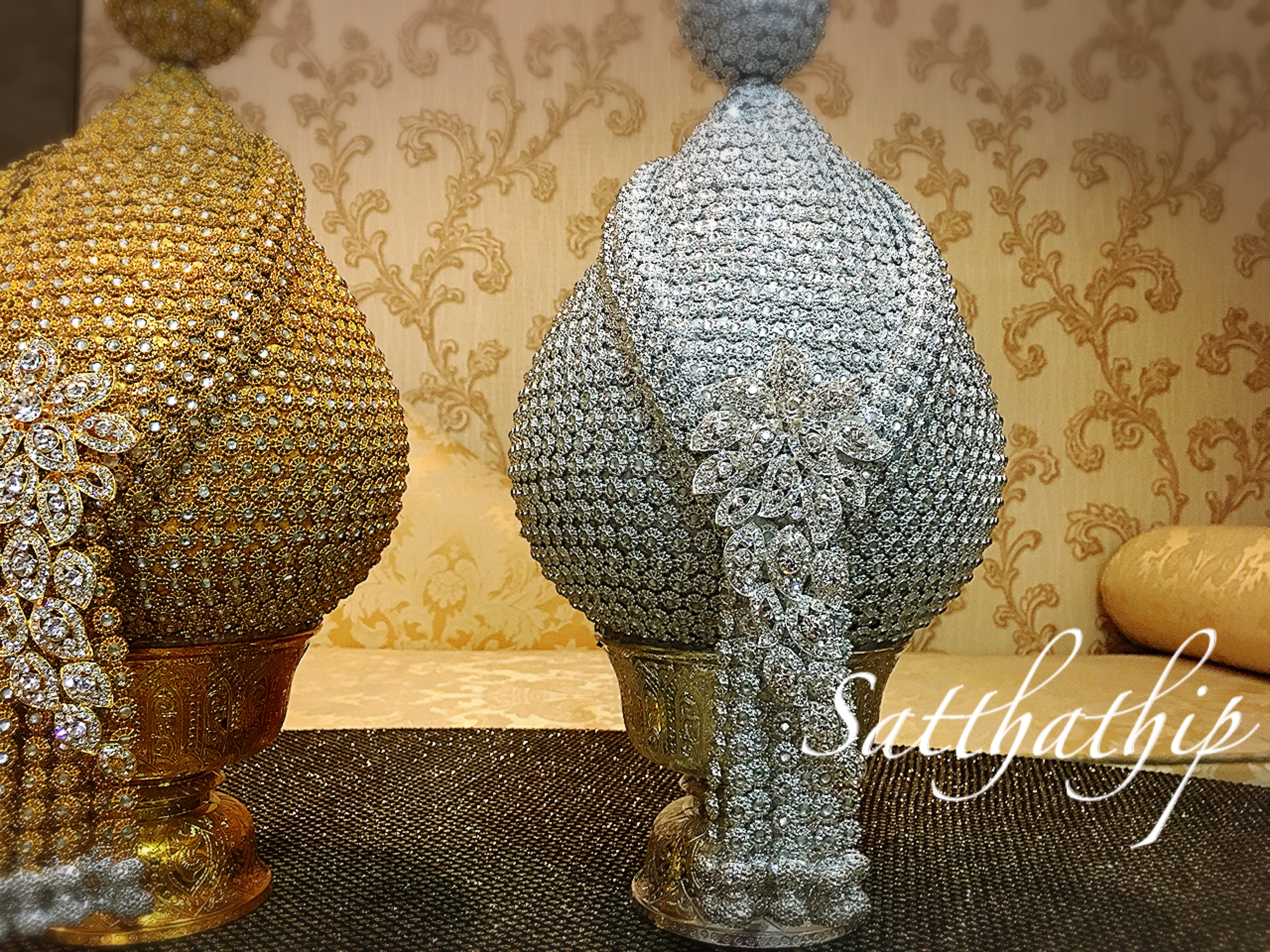 พานพุ่ม - พานพุ่มสักการะ - พานพุ่มเงินทอง - พานพุ่มนพเก้า - Phan bush