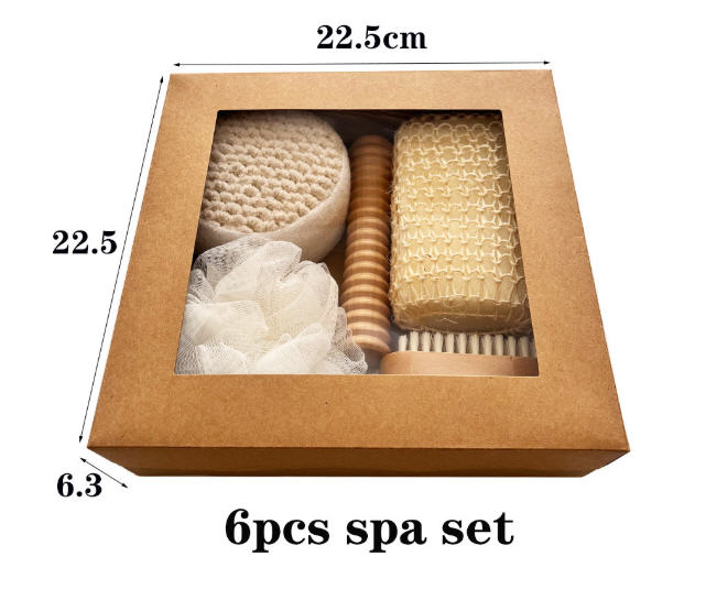 ชุดอุปกรณ์อาบน้ำ(Set6ชิ้น),ชุดอาบน้ำ6ชิ้น