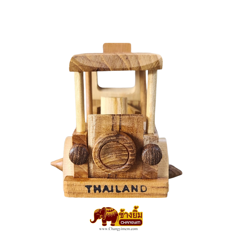 รถตุ๊กตุ๊กไม้