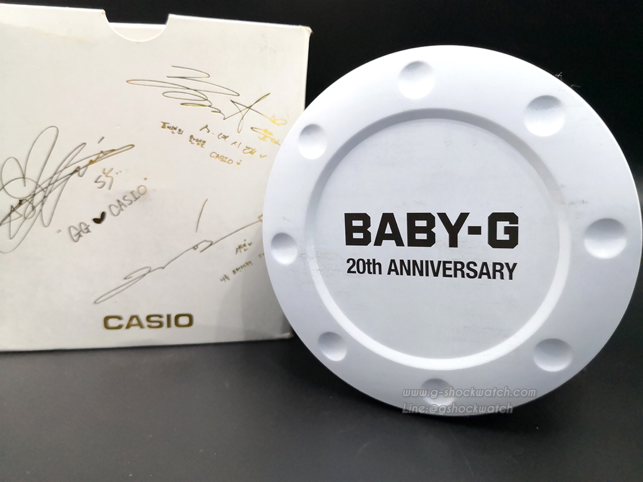 CASIO BABY-G นาฬิกาข้อมือ นาฬิกากันน้ำ นาฬิกาของแท้ ประกันศูนย์ CMG 1 ปี รุ่น BA-111GGB-4A Limited Edition (BABY-G 20th Anniversary x GIRLS GENERATION)