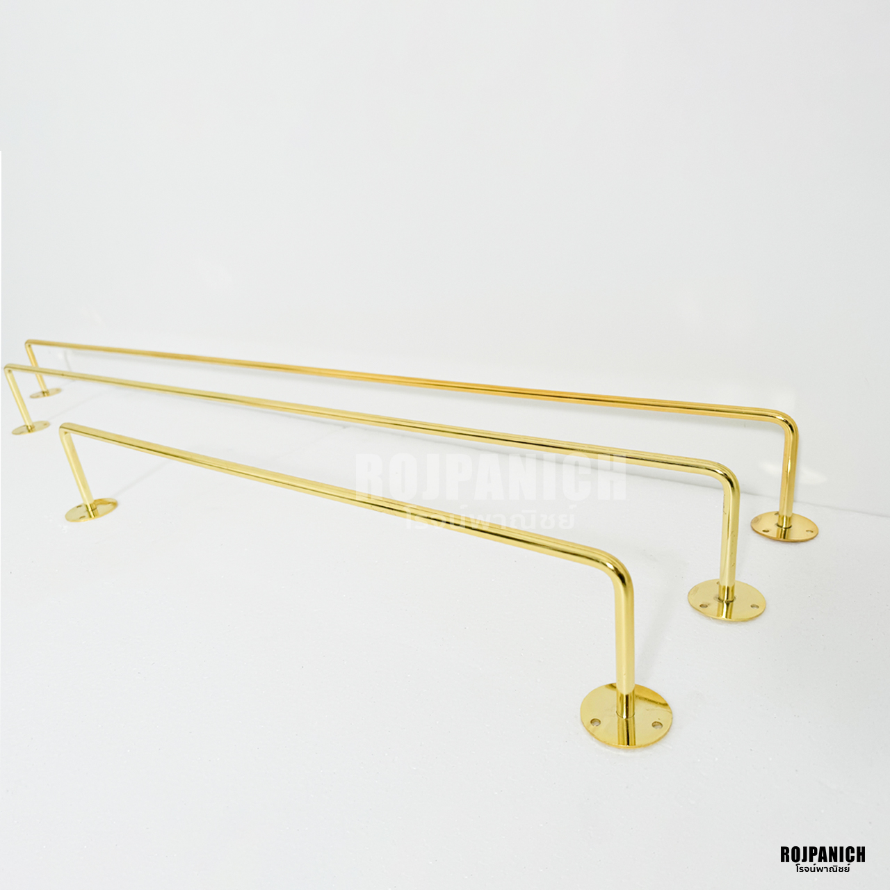 ราวยึดผนังสีทอง