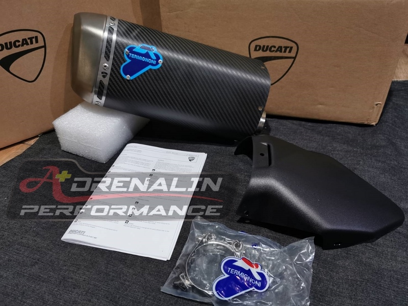 ท่อ Termignoni ทรงสั้น คาร์บอน สลิปออน สำหรับ Multi 1260 2018+ (For Exhibition only)