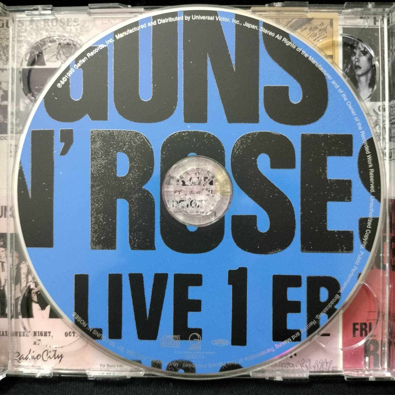 Guns N' Roses – Live Era '87-'93 / JAPAN / 2CD / แผ่นเป็นรอย / มี Obi