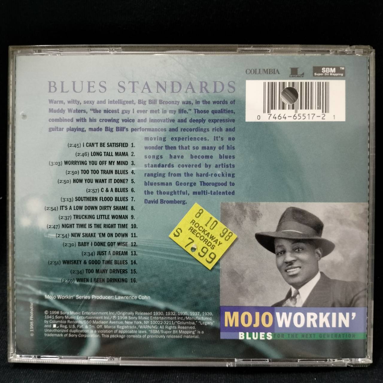 Big Bill Broonzy – Warm, Witty, And Wise / USA / ปกเจาะ / แผ่นสวย