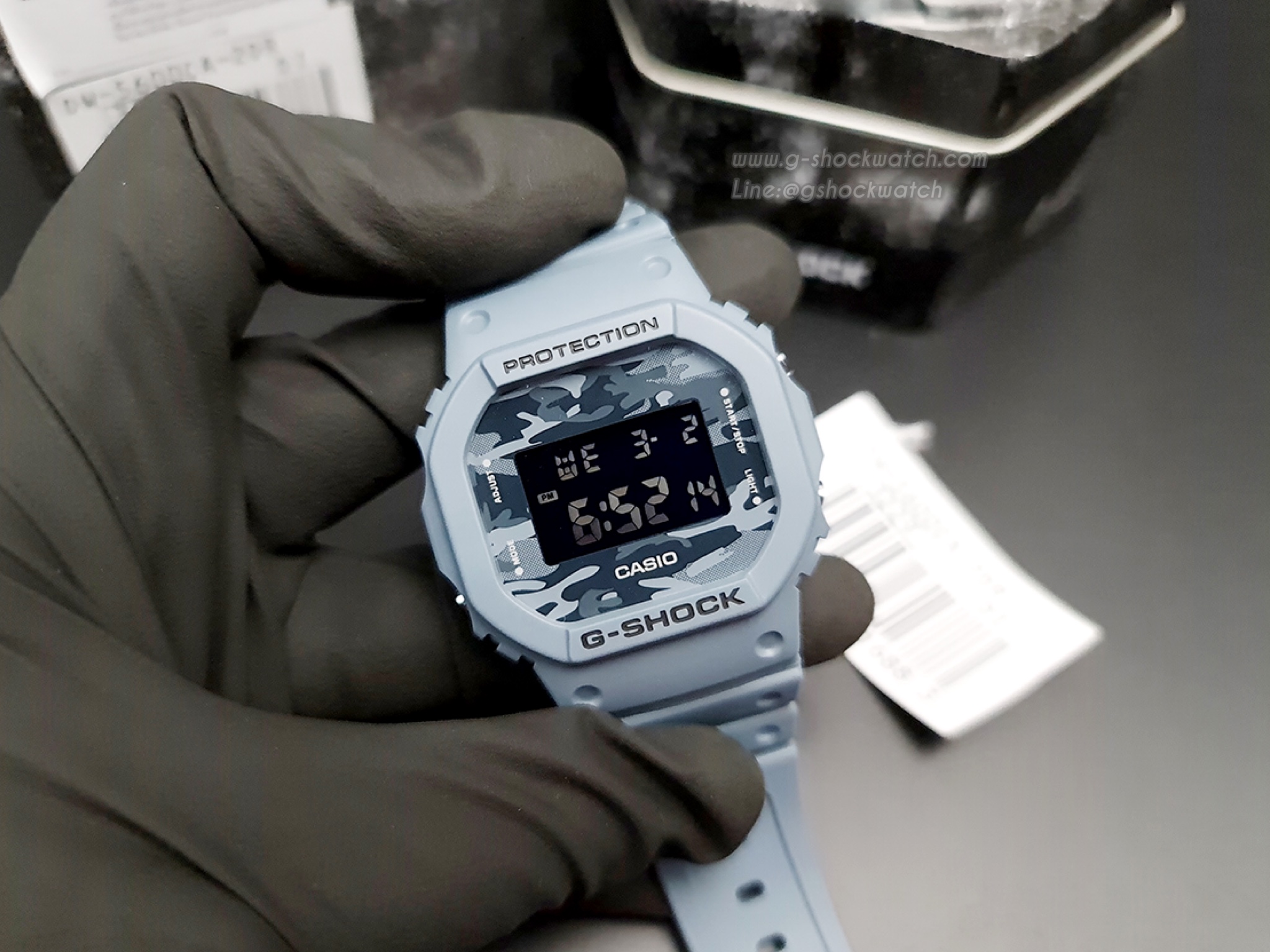 CASIO G-SHOCK นาฬิกาข้อมือ นาฬิกากันน้ำ นาฬิกาของแท้ ประกันศูนย์ CMG 1 ปี รุ่น DW-5600CA-2