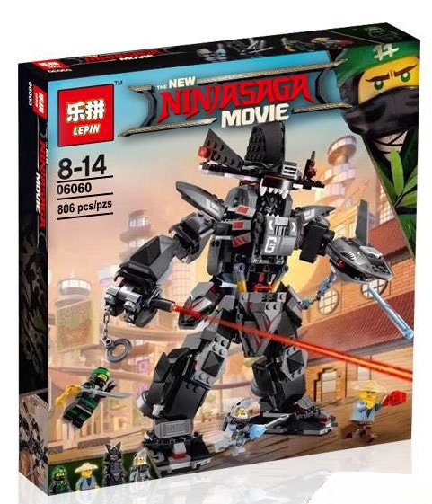 เลโก้จีน LEPIN.06060 ชุด Ninja Go Movie Garma Mecha Man