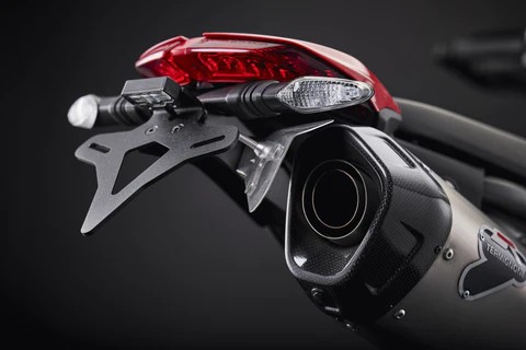 ท้ายสั้น Evotech (TAIL TIDY) สำหรับ Hypermotard 950 ท่อฟูล termignoni ออกข้างเดียว