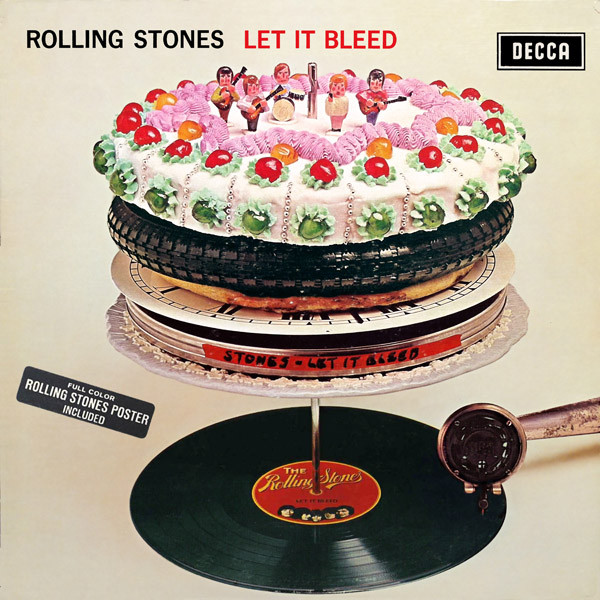 Rolling Stones – Let It Bleed / GERMANY / ปกมีจุดเหลือง / มีรอยบ้าง