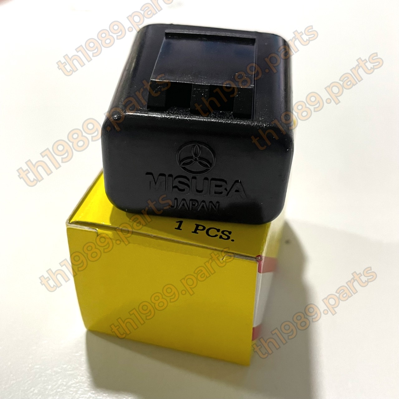 รีเลย์ไฟเลี้ยว 12V 10W ใส่ได้หลายรุ่น แฟลชเชอร์ 12V เหลี่ยม อะไหล่แท้ MISUBA
