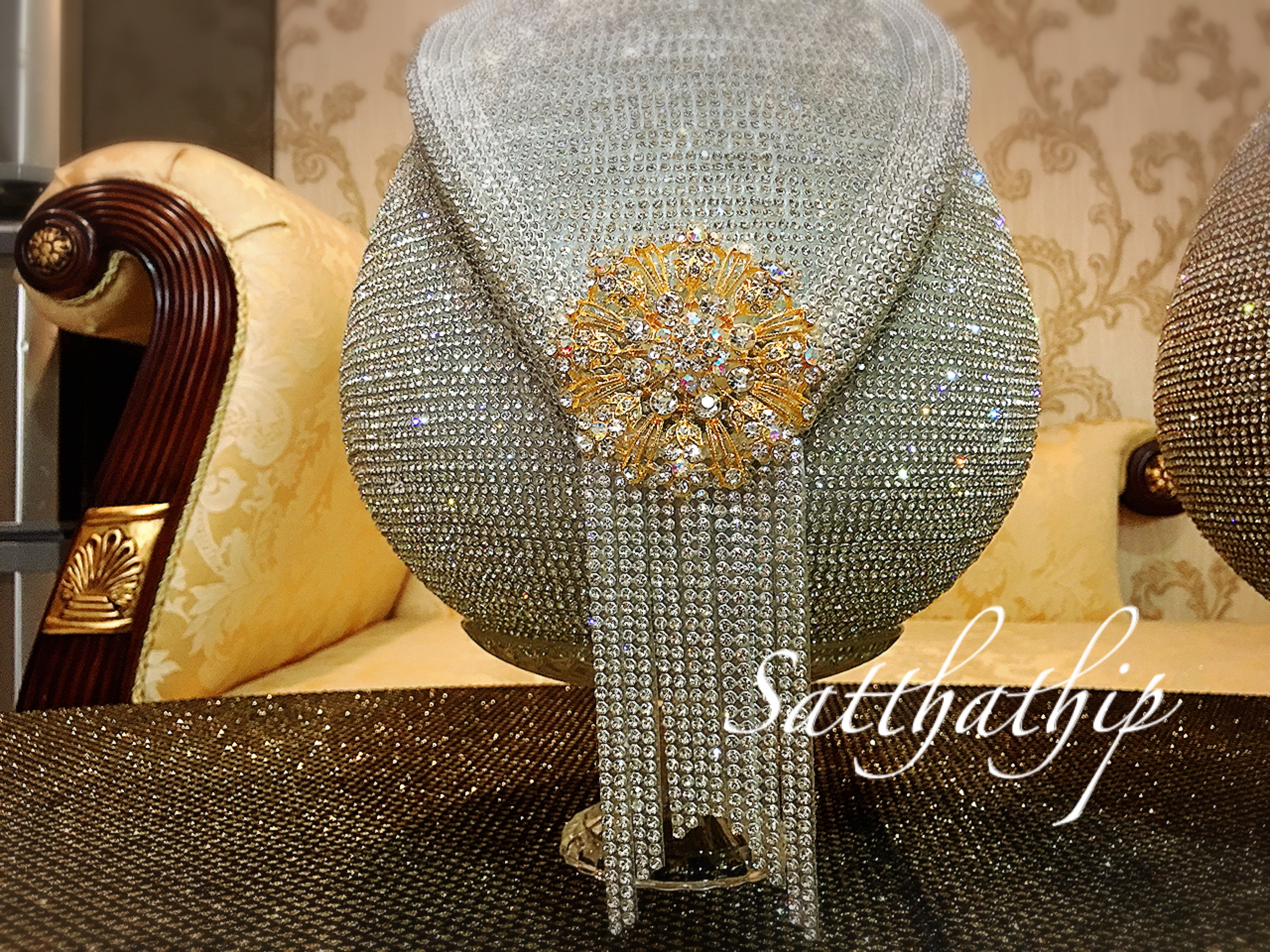 พานพุ่ม - พานพุ่มสักการะ - พานพุ่มเงินทอง - พานพุ่มนพเก้า - Phan bush