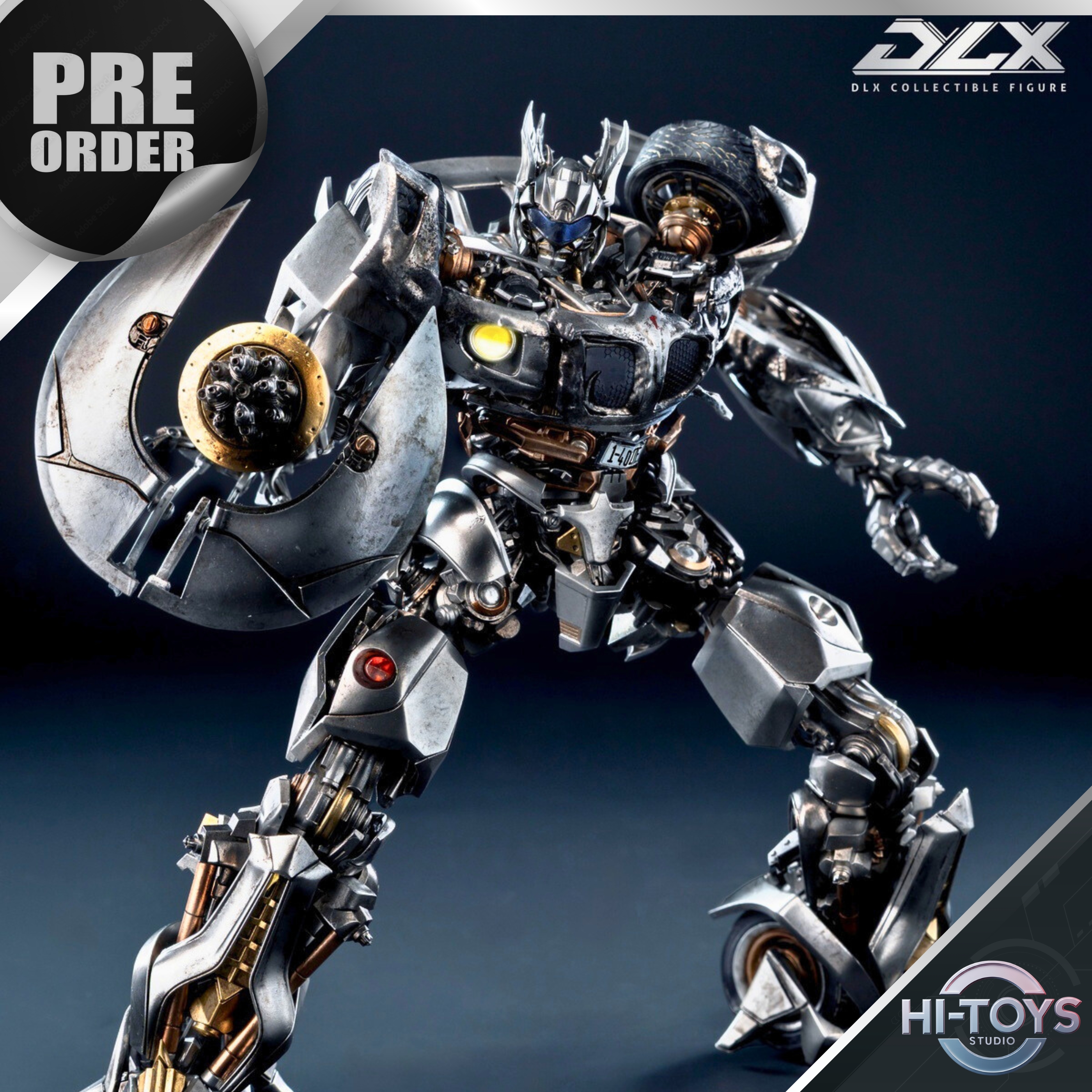[10-10-2025] PRE ORDER - 𝗧𝗵𝗿𝗲𝗲𝘇𝗲𝗿𝗼 - DLX Transformers Jazz