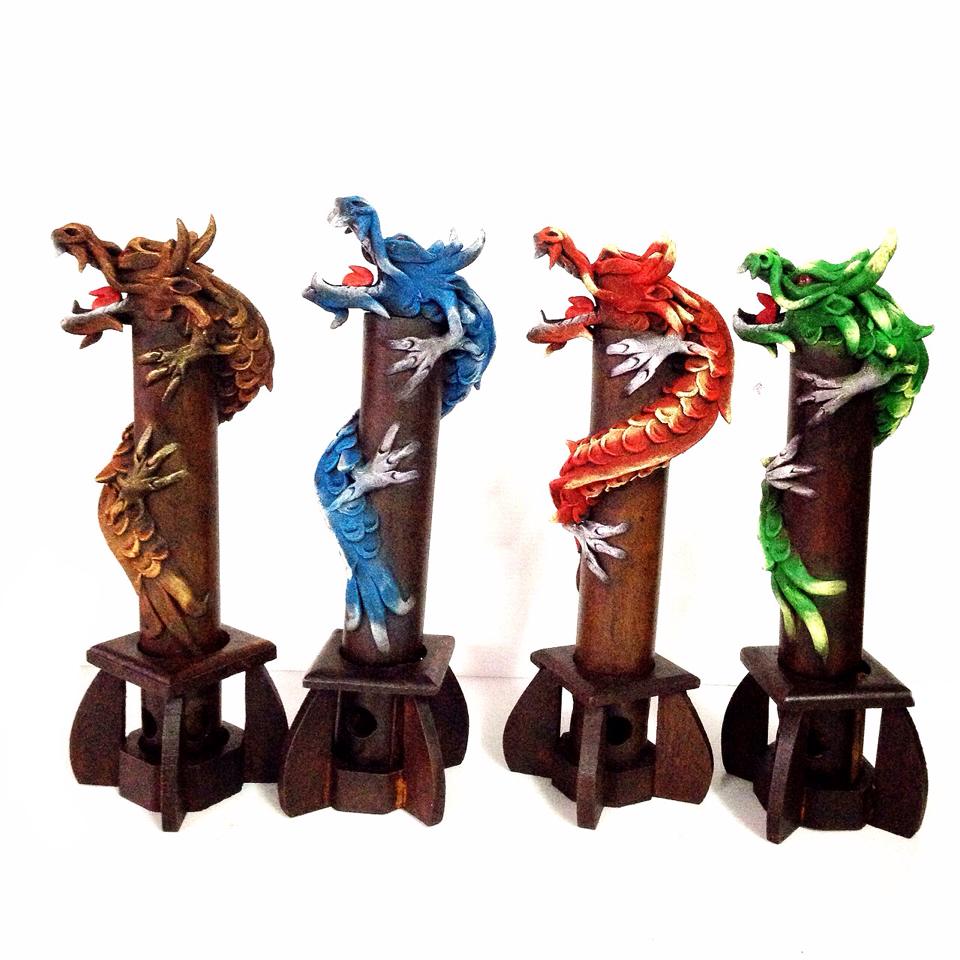 ที่ปักธูปมังกร (Joss stick handle)