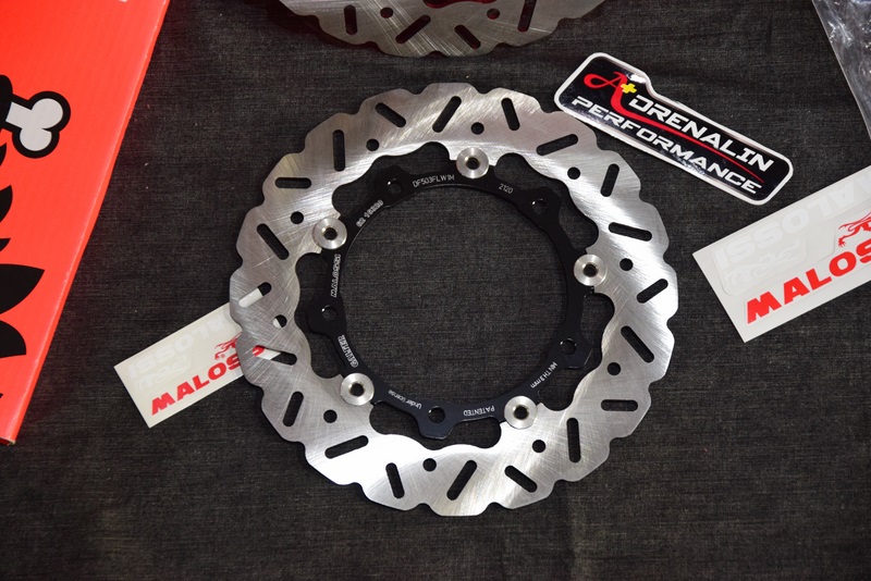 จานเบรค คู่หน้า Malossi สำหรับ Tmax 530 560 ขนาด 267mm full floating