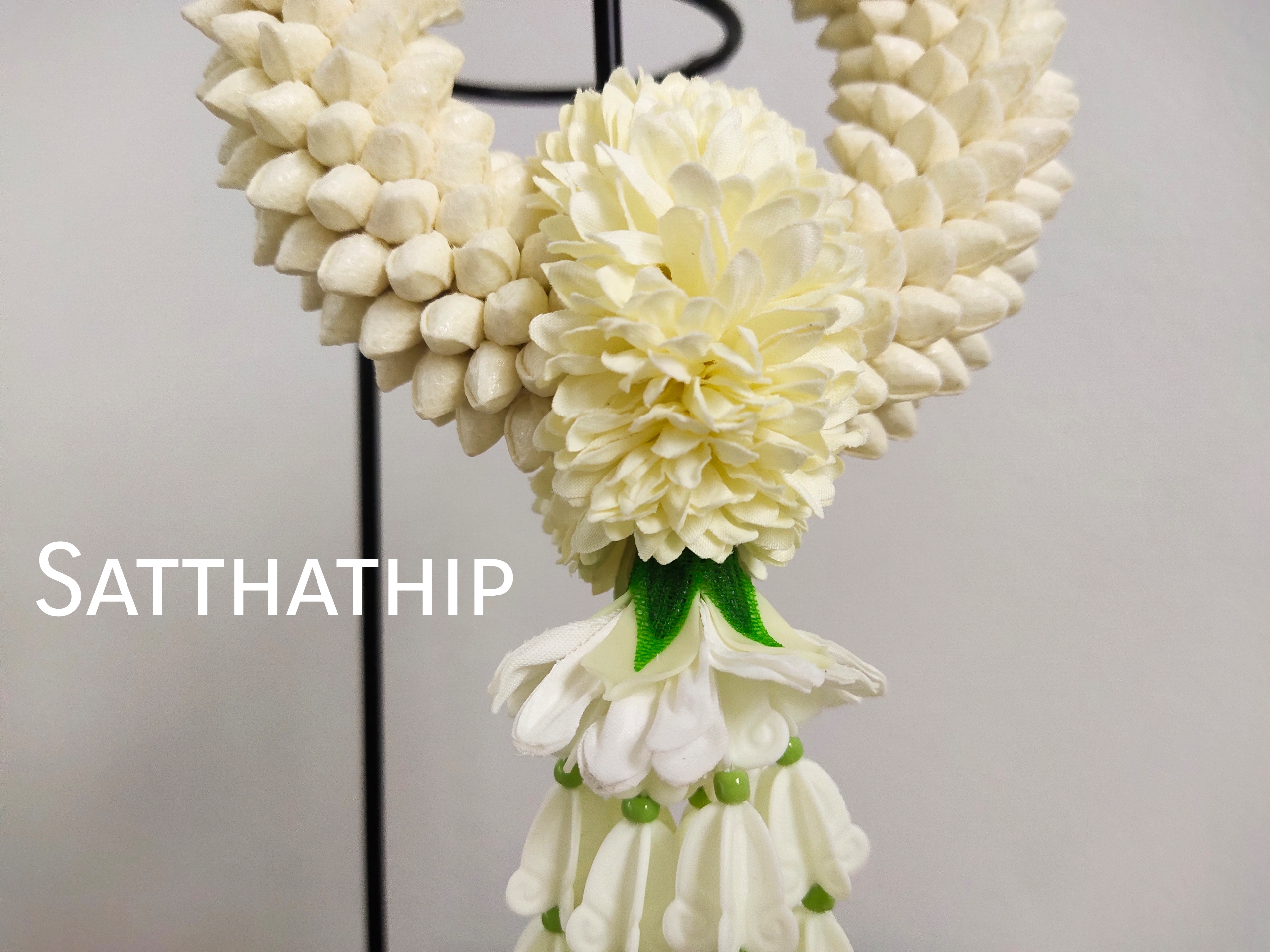 พวงมาลัยดอกมะลิ - พวงมาลัยดอกมะลิประดิษฐ์ - พวงมาลัยประดิษฐ์