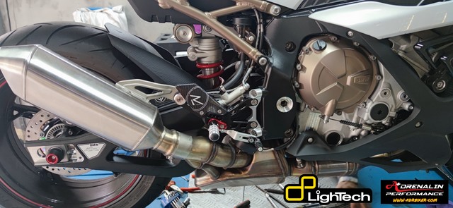 Lightech- เกียร์โยง (Rearsets) สำหรับ S1000RR 2020+ รุ่น R