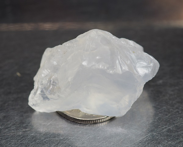 ก้อนดิบควอตซ์ขาว (White Quartz) 57.90 กะรัต