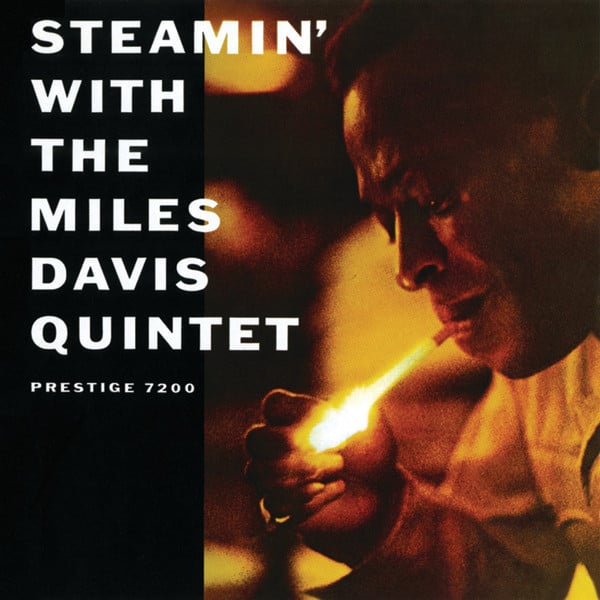 The Miles Davis Quintet – Steamin' With The Miles Davis Quintet / JAPAN / ปกในมีจุดเหลือง / แผ่นดี