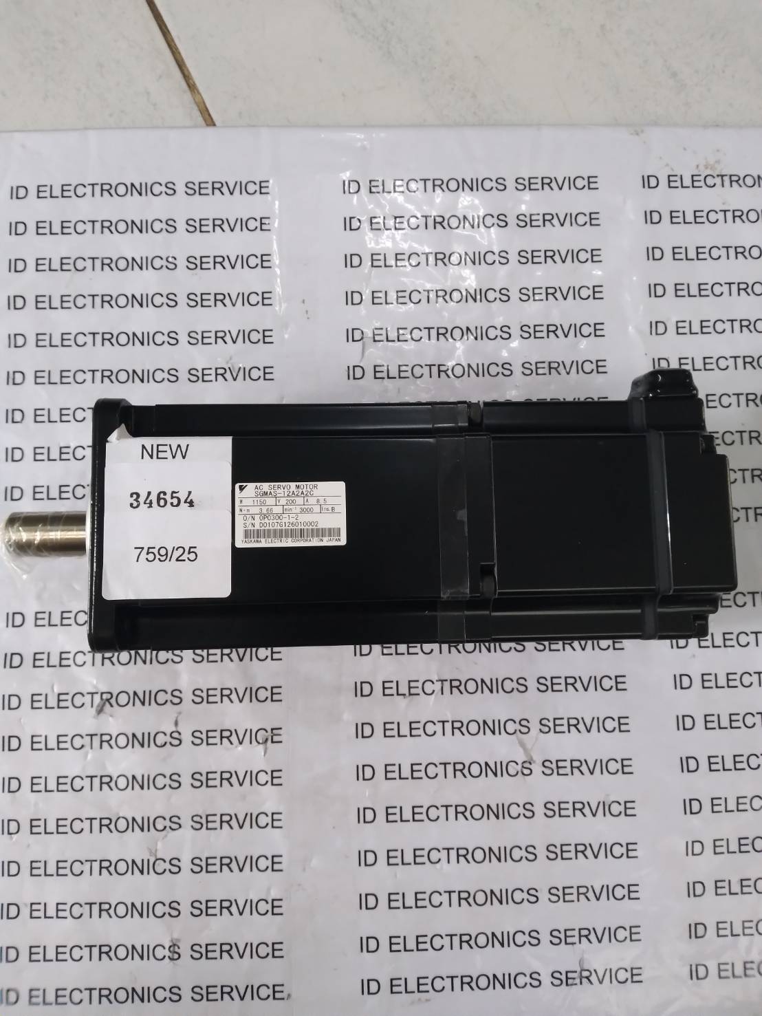 SGMAS-12A2A2C YASKAWA SERVO MOTOR