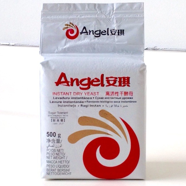 CPT ยีสต์ Angel สำหรับขนมปังหวาน ทนกันรา 500 g. Angel Instant Dry Yeast for Sweet Dough (สีขาว) (05-8738)
