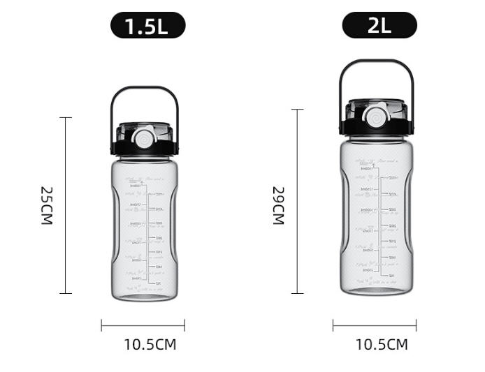 กระติกน้ำพลาสติก,กระติกน้ำออกกำลัง,กระติกน้ำออกกำลัง,1,500ml/2,000ml