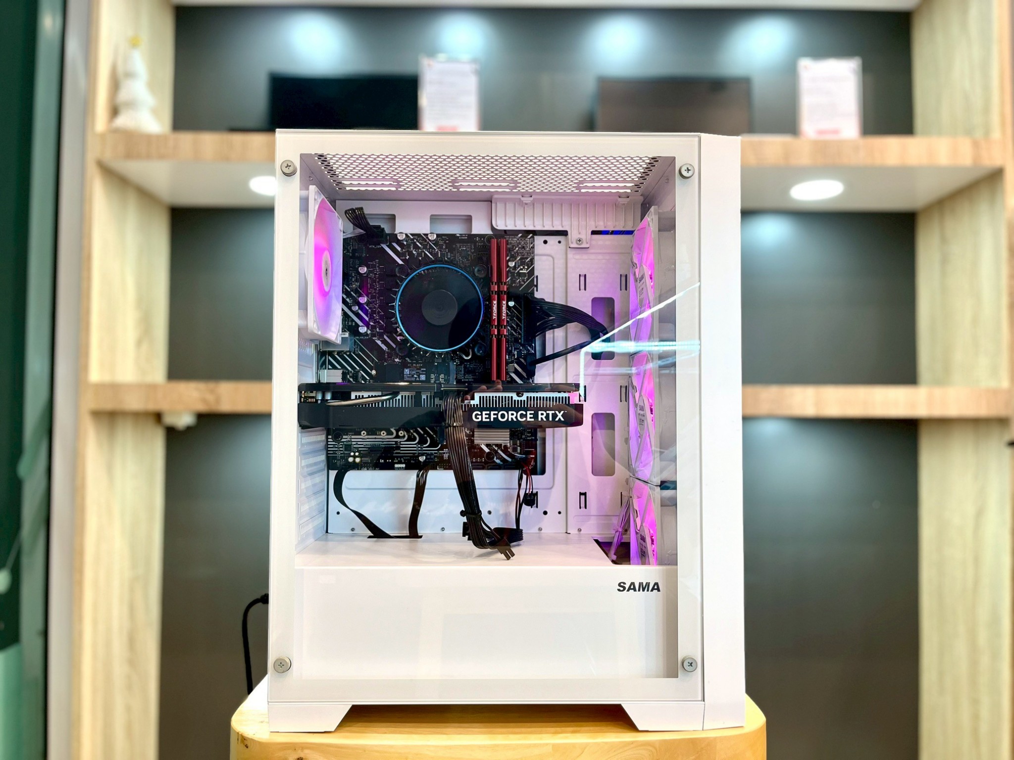 PC ประกอบ Intel Core i5-12400F/Ram 32GB/SSD 500GB/NVIDIA GeForce RTX 4060