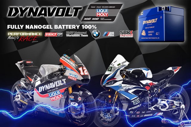 แบตเตอรี่ Dynavolt nano Gel สำหรับ panigale 959