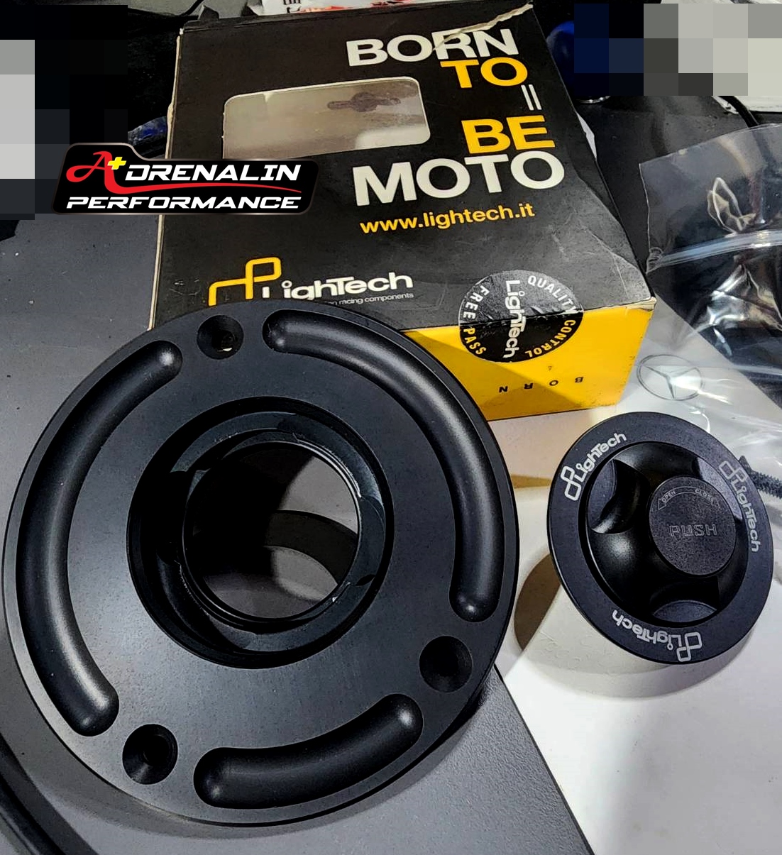 ฝาถังน้ำมัน Lightech รุ่น rapid lock สำหรับ panigale 899, 1199