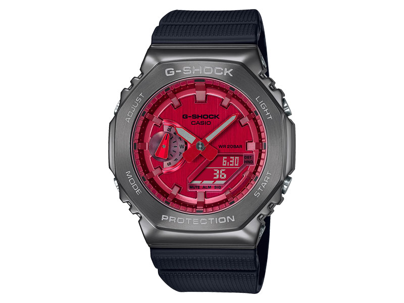 CASIO G-SHOCK นาฬิกาข้อมือ นาฬิกากันน้ำ นาฬิกาของแท้ ประกันศูนย์ CMG 1 ปี รุ่น GM-2100B-4A