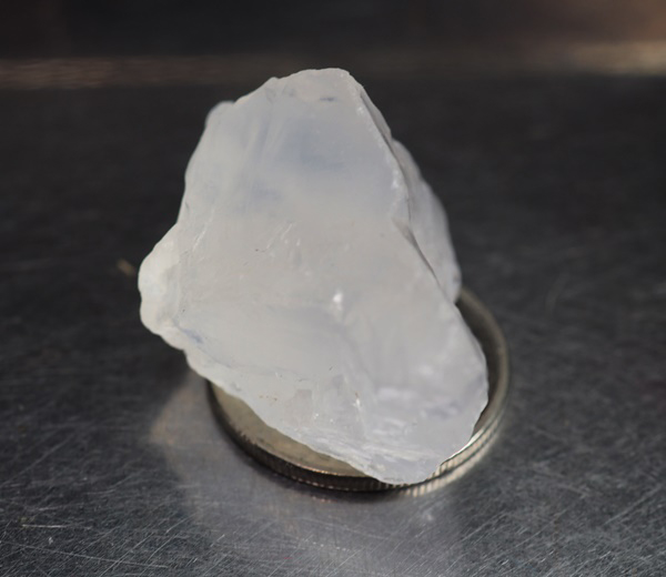 ก้อนดิบควอตซ์ขาว (White Quartz) 57.90 กะรัต