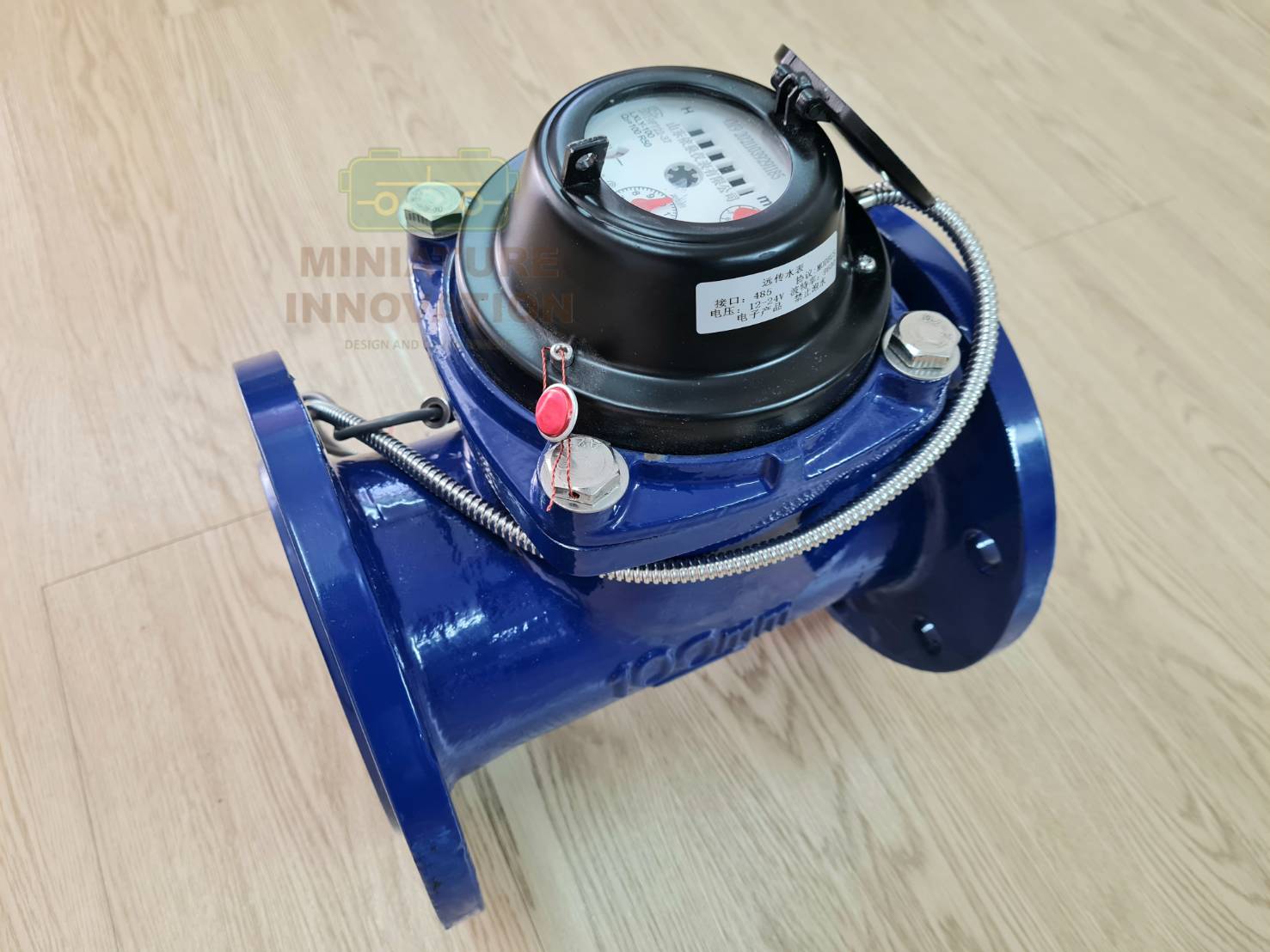 มิเตอร์วัดการใช้น้ำ RS485 Water Flow Meter RS485 MODBUS output DN100 4"