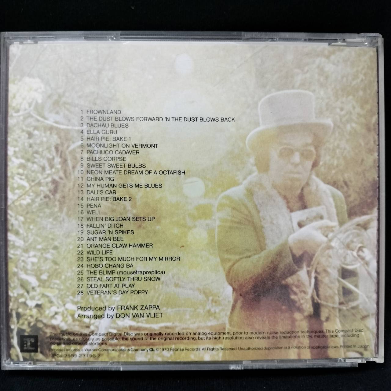 Captain Beefheart & His Magic Band – Trout Mask Replica / JAPAN / ฝากล่องหัก / แผ่นดี