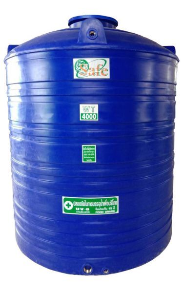 ถังเก็บน้ำบนดินPE Safe ขนาด 4000 ลิตร รุ่น WT-4000 (FOOD Grade)