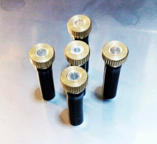 หัวพ่นหมอก Stainless orifice 0.4mm Brass case