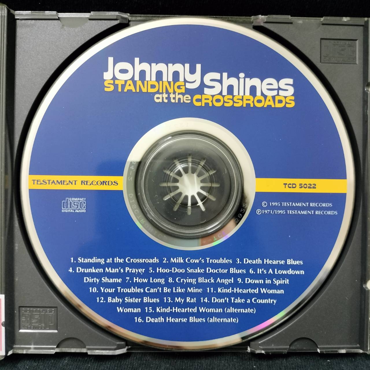 Johnny Shines – Standing At The Crossroads / USA / แผ่นสภาพนางฟ้า