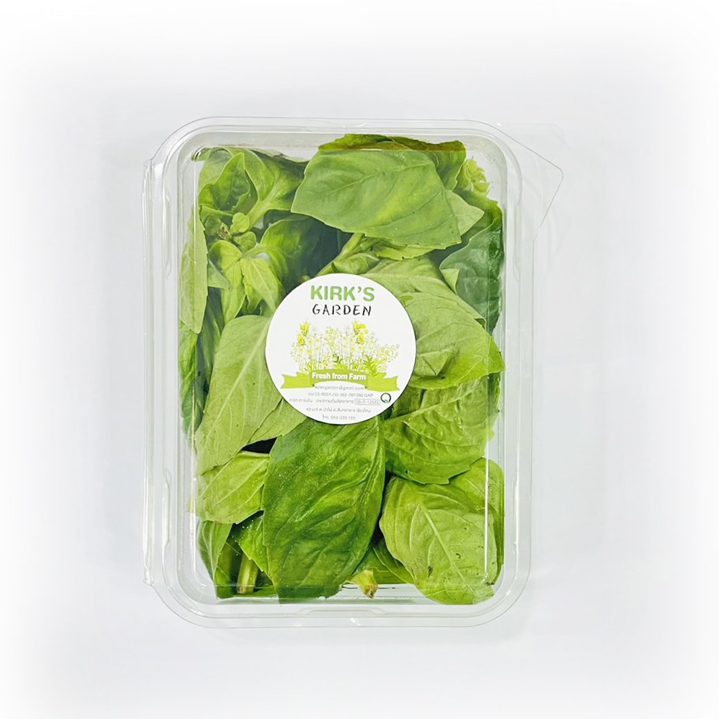 Kirk's Garden Fresh Italian Basil ใบโหระพาอิตาเลียนสด 20 g. (08-8199)