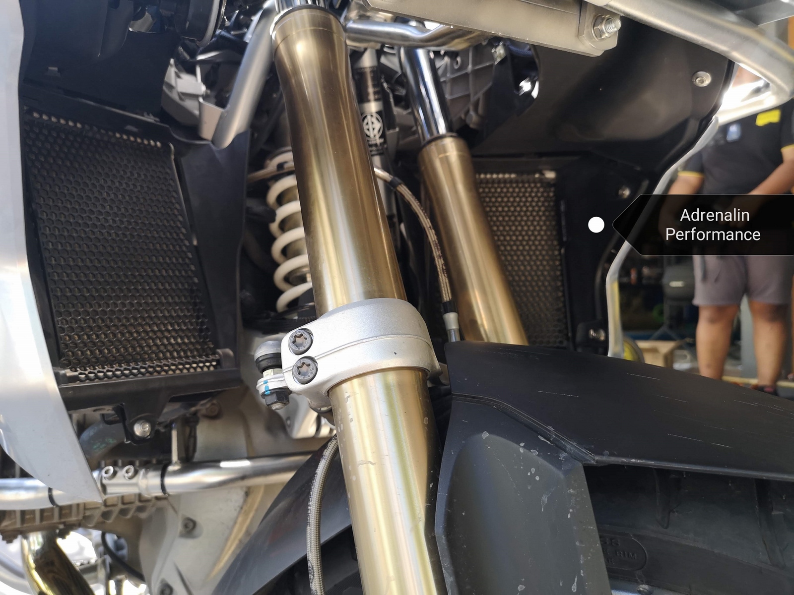 Evotech การ์ดหม้อน้ำ (Radiator guard) สำหรับ R1250/1200 GS/A 2013+