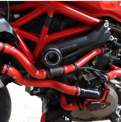 ท่อยางหม้อน้ำ samco สำหรับ monster 821 2014-2017