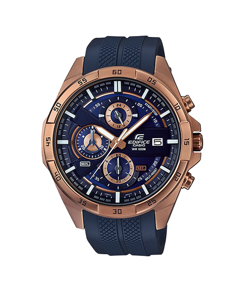 CASIO EDIFICE นาฬิกาข้อมือ นาฬิกากันน้ำ นาฬิกาของแท้ ประกันศูนย์ CMG 1 ปี รุ่น EFR-556PC-2A