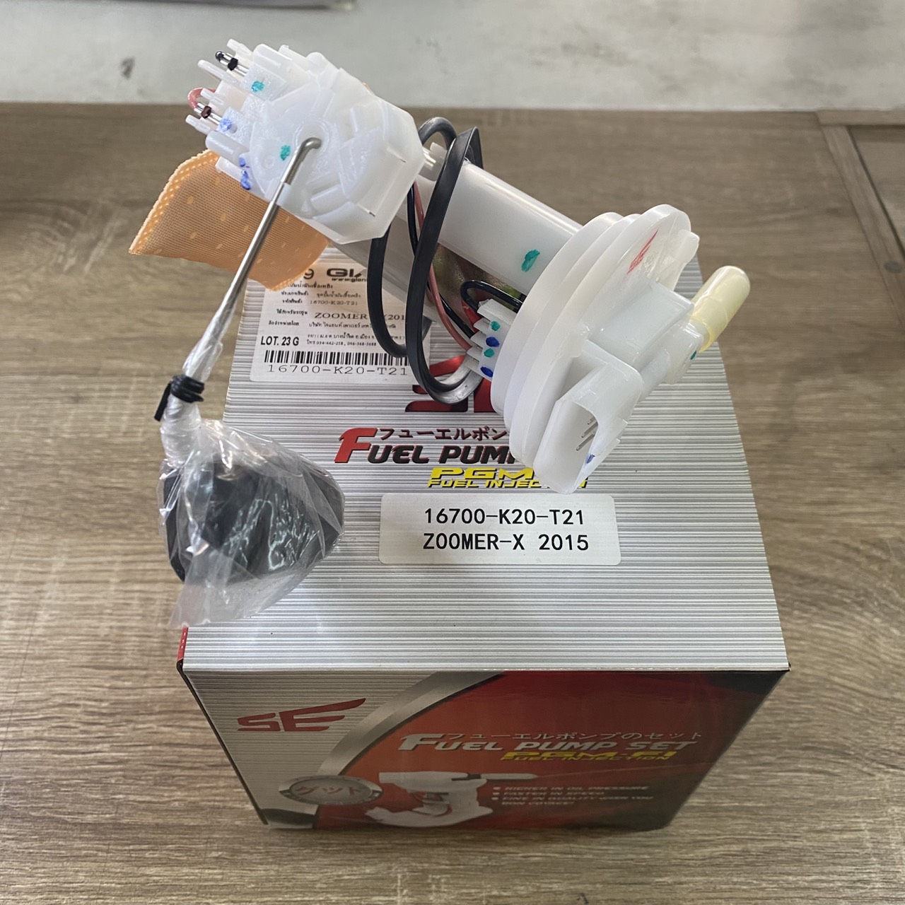 🛑อะไหล่เทียมเทียบแท้ PD000480 SE-ปั๊มน้ำมันเชื้อเพลิงZOOMER-X 2015 16700-K20-T21