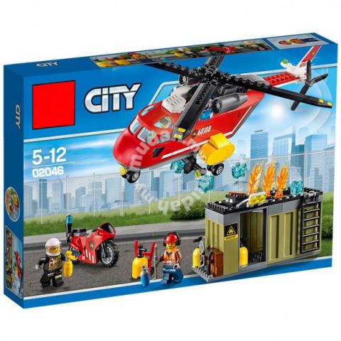 เลโก้จีน LEPIN.02046 ชุด City Fire Respone Unit