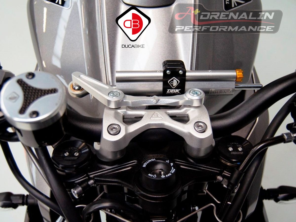 ducabike ขาจับกันสะบัด Ohlins สำหรับ Street triple 765 R S RS 2017+ moto2