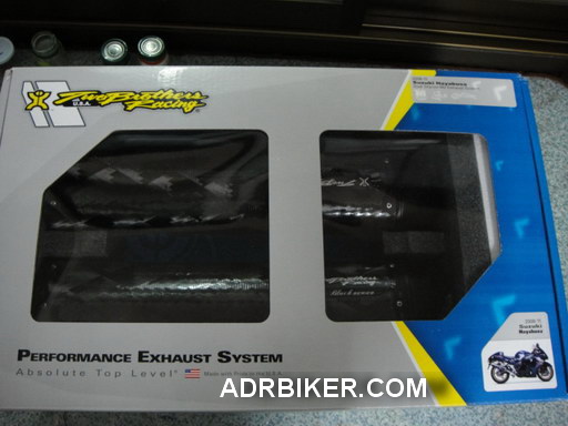 ท่อ Two Brothers slip-on สำหรับ Hayabusa 08-ปัจจุบัน (For Exhibition only)