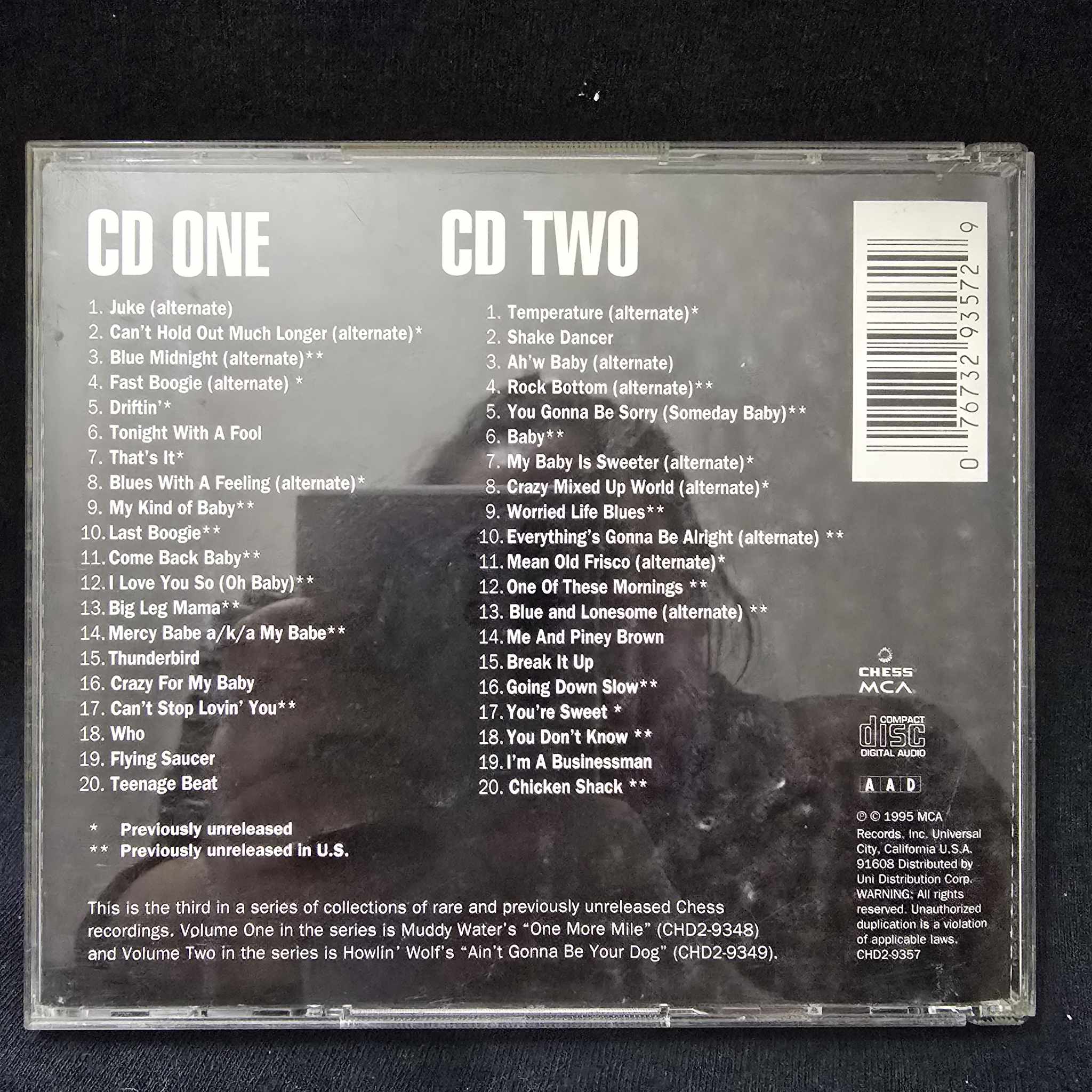 Little Walter – Blues With a Feeling / USA / 2CD / แผ่นดี+แผ่นสวย