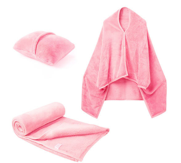 ผ้าห่มพกพา,หมอนพกพา,ขนาด100*150cm,สกรีนโลโก้,ราคาถูก,ขายดี