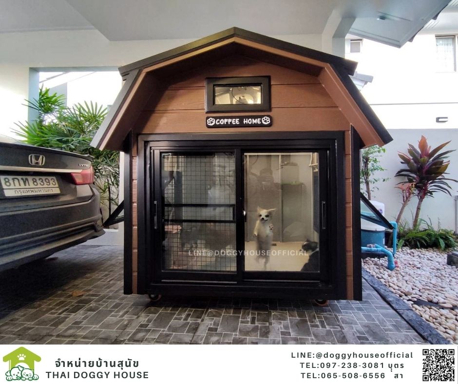 บ้านหมา แบบบ้าน 𝐕𝐢𝐧𝐭𝐚𝐠𝐞 𝐬𝐭𝐲𝐥𝐞