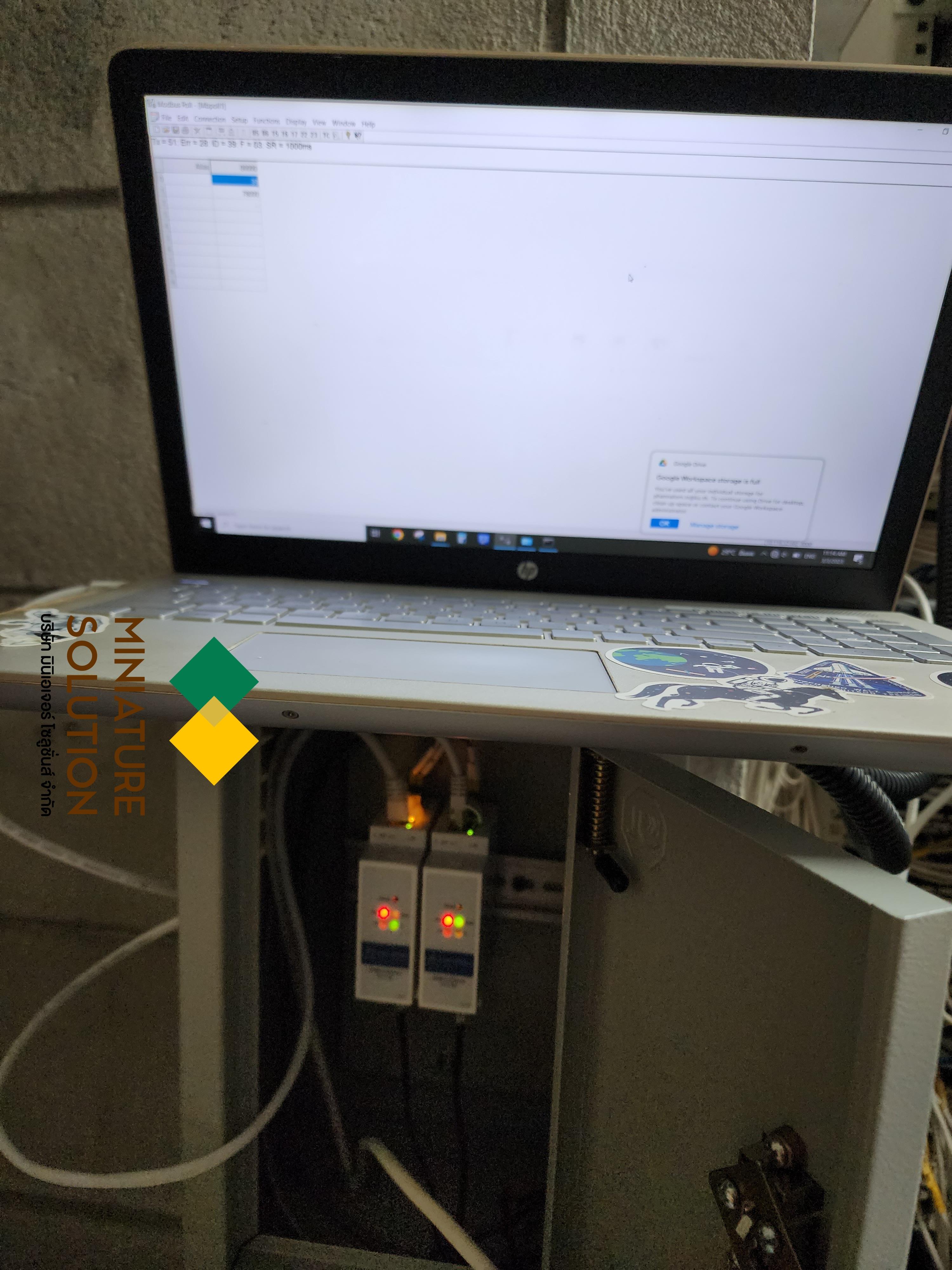 ตรวจสอบมิเตอร์น้ำ RS485 เพื่อเก็บค่าการใช้น้ำของแต่ละที่บน IOT