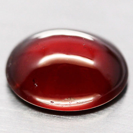 เฮสโซไนต์โกเมน (Hessonite) 5.10 กะรัตแดงส้มสวย