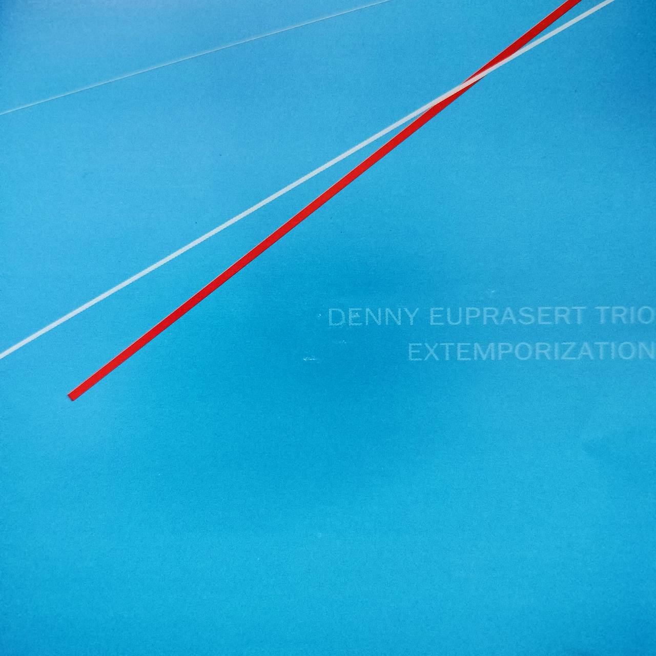 Denny Euprasert Trio - Extemporization / ปกในมีคราบเก่าเก็บบ้าง / แผ่นสวย