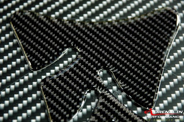 สติ๊กเกอร์กันรอยตัวถัง (Tank Pads) คาร์บอน สำหรับ ZX6
