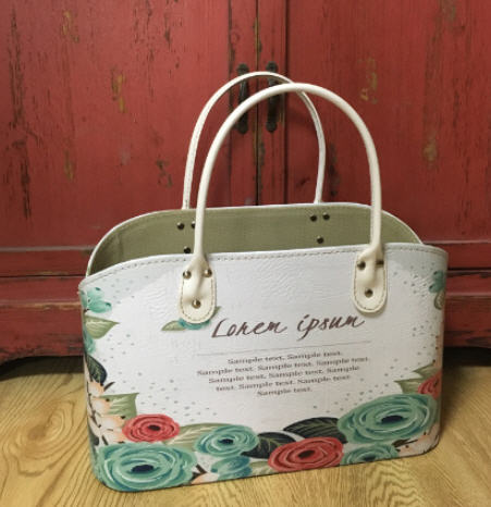 ตะกร้าหนังพรีเมี่ยม,ตะกร้าหนัง PVC,ตะกร้าหนัง,กระเช้าหนัง